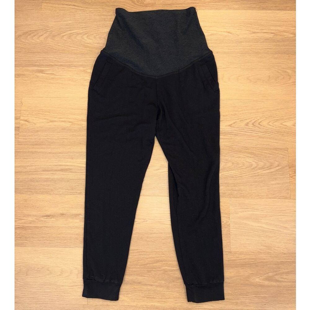 Beyond the Bump by Beyond Yoga black maternity leggings womens size Medium